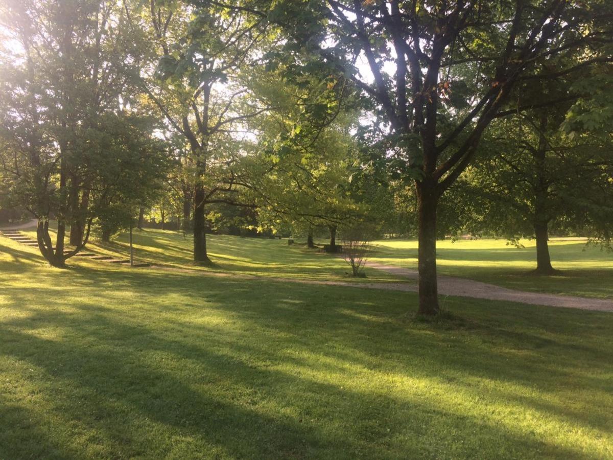 Tiny Ferienwohnung Am Stadtpark Schwabisch Hall Bagian luar foto