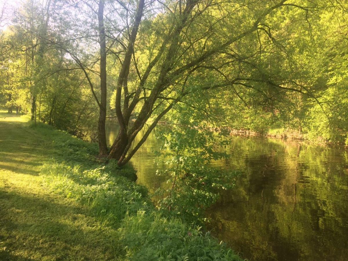 Tiny Ferienwohnung Am Stadtpark Schwabisch Hall Bagian luar foto