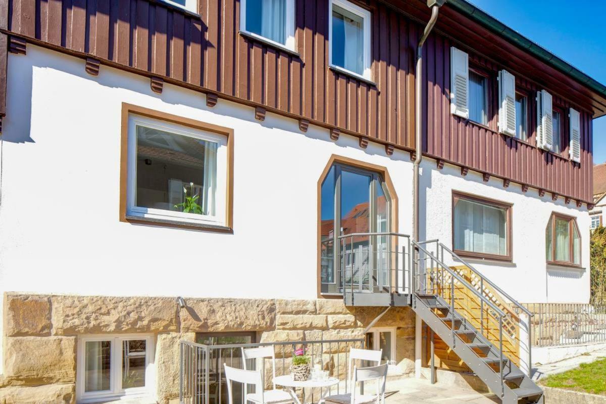 Tiny Ferienwohnung Am Stadtpark Schwabisch Hall Bagian luar foto